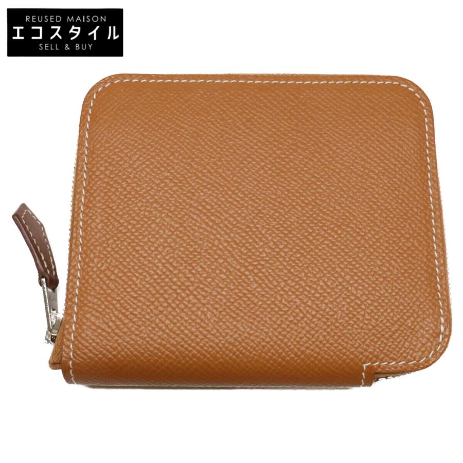美品 HERMES エルメス アザップシルクイン U刻 エプソン コンパクト 二 