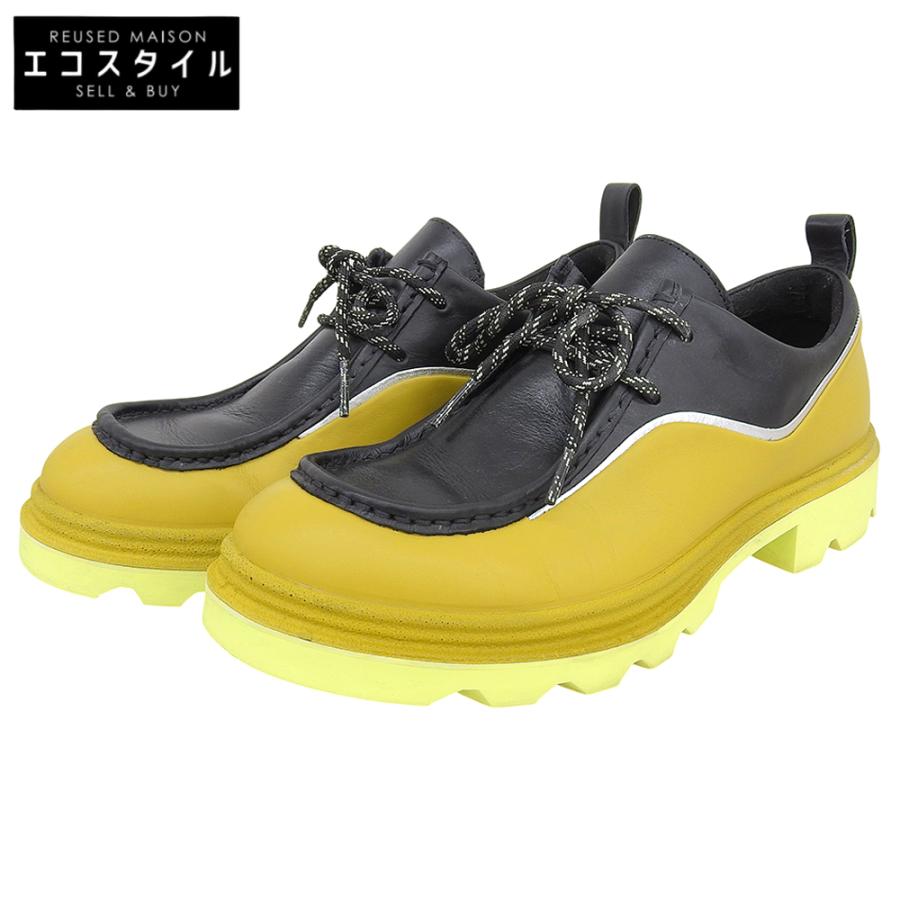 美品 ECCO エコー ×ナターシャ・ラムゼイ・レヴィ マスタード Grainer