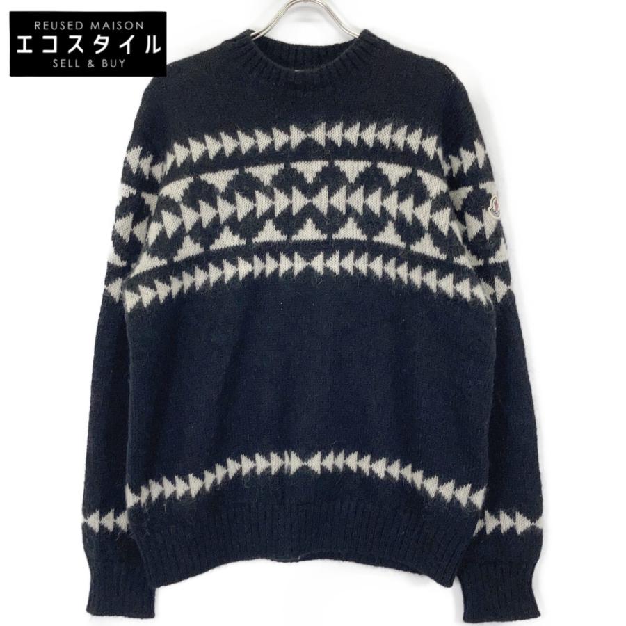 MONCLER（モンクレール） H20919C00011 GIROCOLLO TRICOT 総柄 モヘア