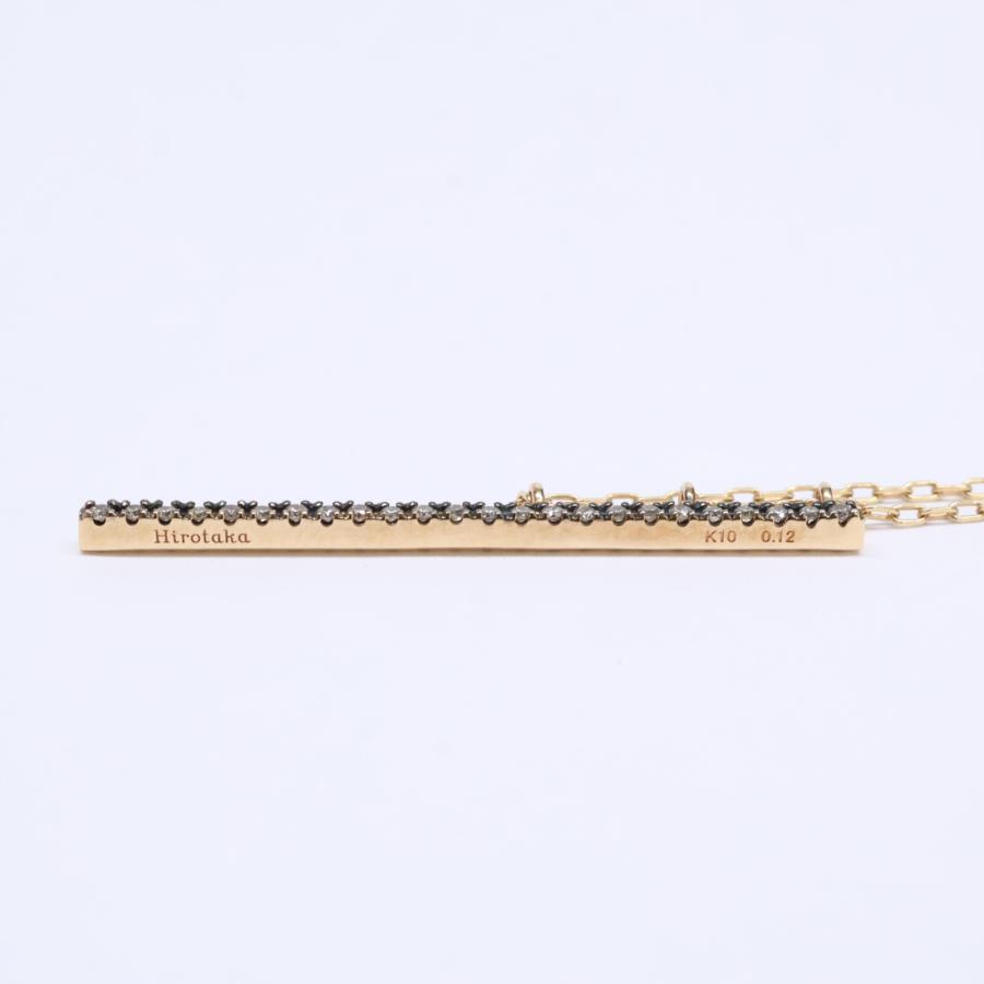 HIROTAKA ヒロタカ K10 0.12ct GOSSAMER オブリクネス ダイヤモンド