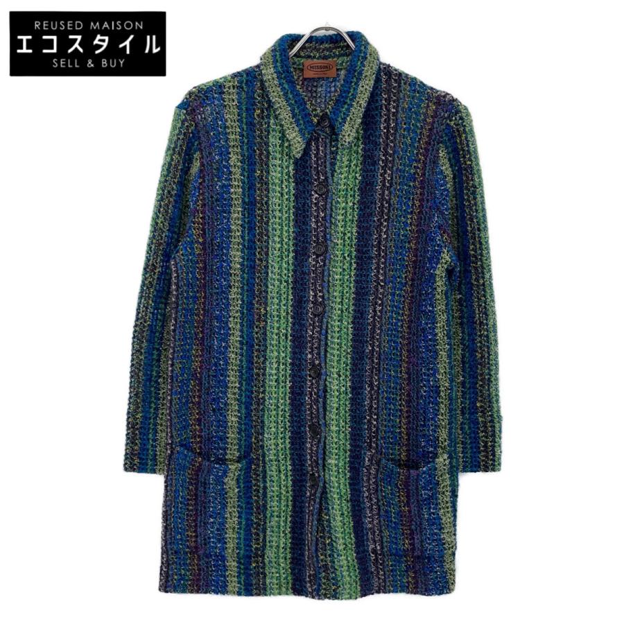 MISSONI（ミッソーニ） グリーン系 マルチカラー ウール×モヘア