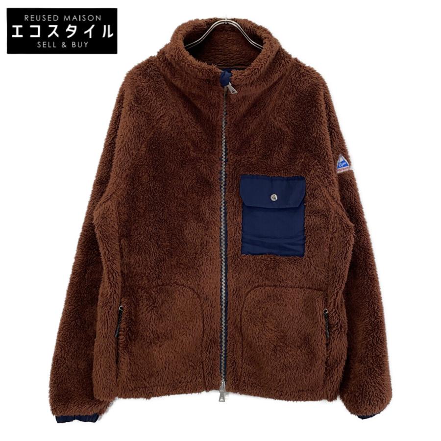Cape HEIGHTS ケープハイツ ブラウン ポケット付き ボアジャケット M Cape HEIGHTS ケープハイツ ブラウン ポケット付き ボアジャケット M
