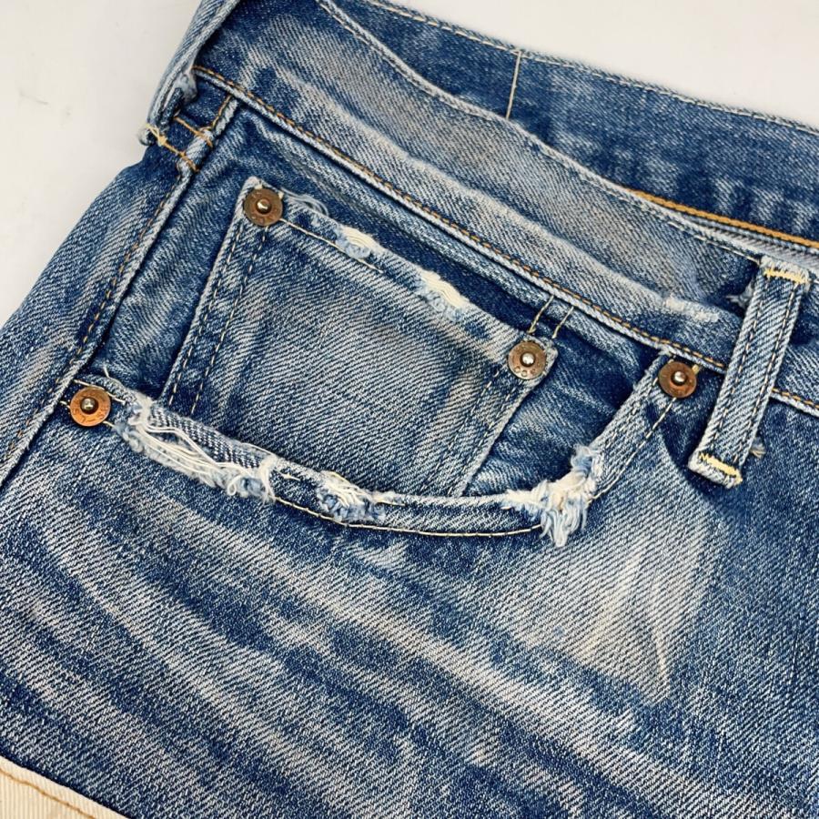 パンツ LEVI'S 501 EMBLEM REMAKE CRUSHED DENIM Levi's（リーバイス） LEVI'S 66501 J21592 1104 LVC ブルー パッチ