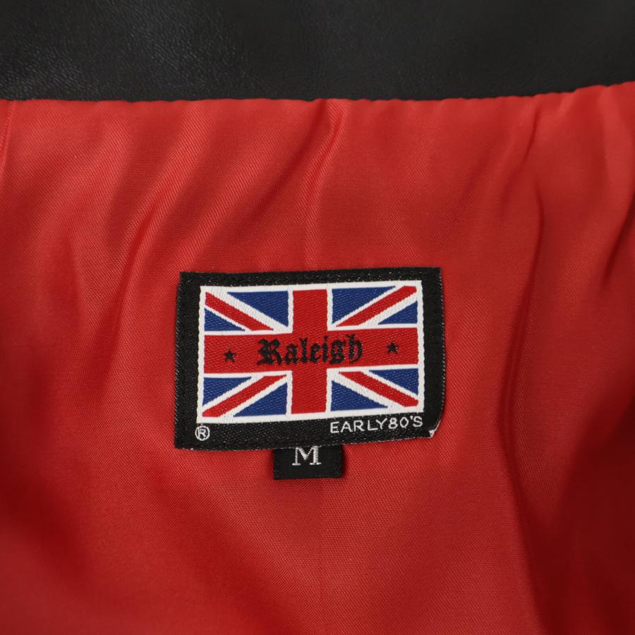 新品同様/ RALEIGH ラリー 6062 Bicolor Riders Jacket HISASHI MODEL