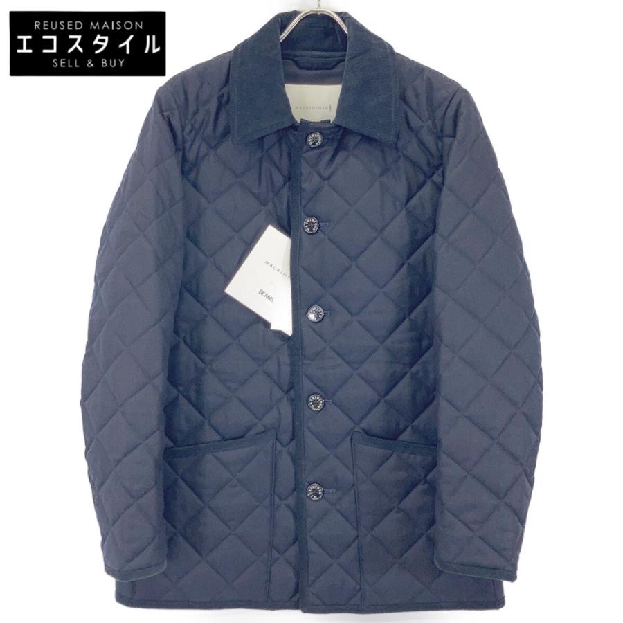 MACKINTOSH マッキントッシュ 【別注】ネイビー WAVERLY キルティングジャケット 34 Mackintosh（マッキントッシュ） 【別注】ネイビー WAVERLY