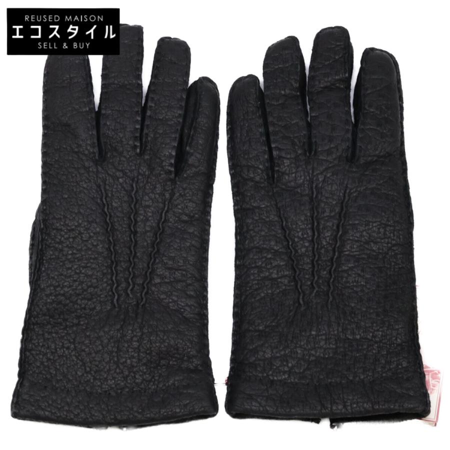 新品未使用 DENTS デンツ 15-1042 カシミヤライニング ペッカリー