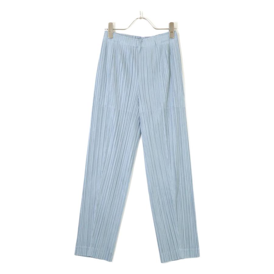 PLEATS PLEASE プリーツプリーズ 25SS PP51-JF372 ブルー THICKER BOTTOMS 1 ブルー 3 ボトムス ポリエステル レディース 中古_1