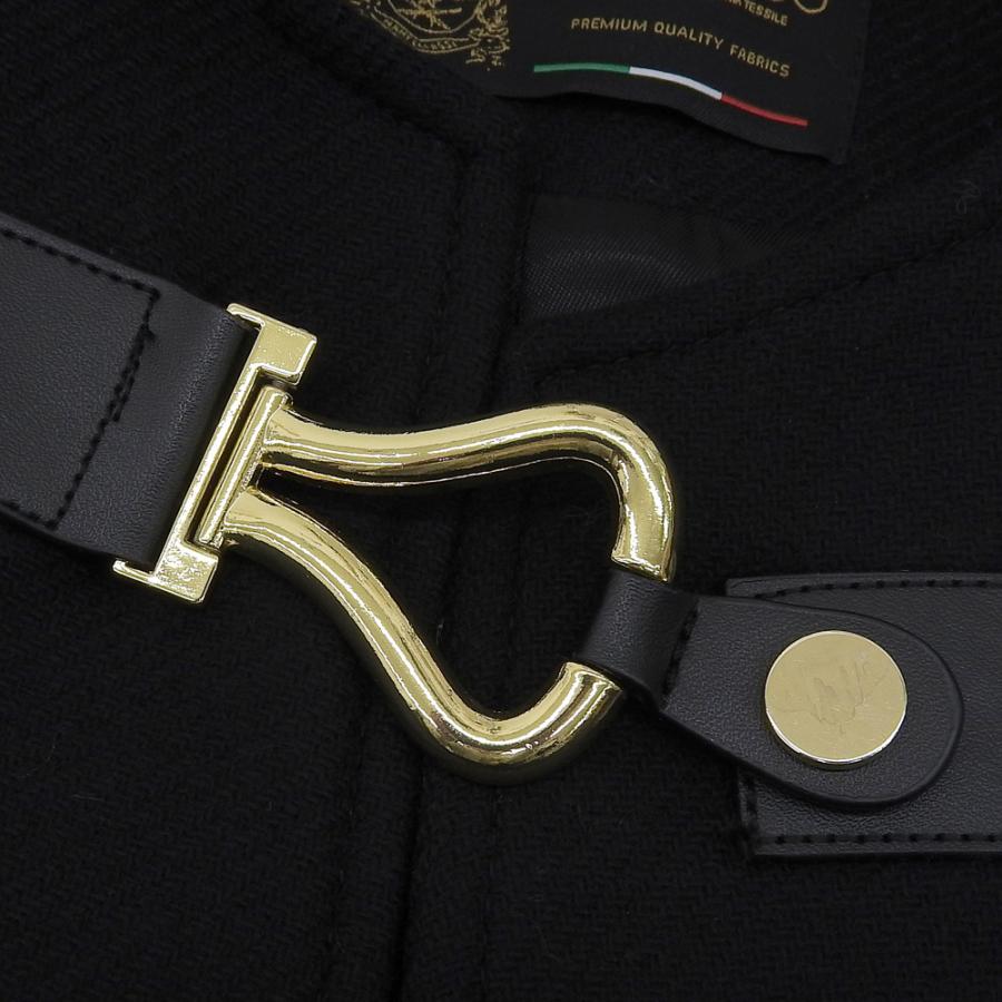 美品 ZARA ザラ MANTECO生地 ポンチョ コート レディース ブラック XS
