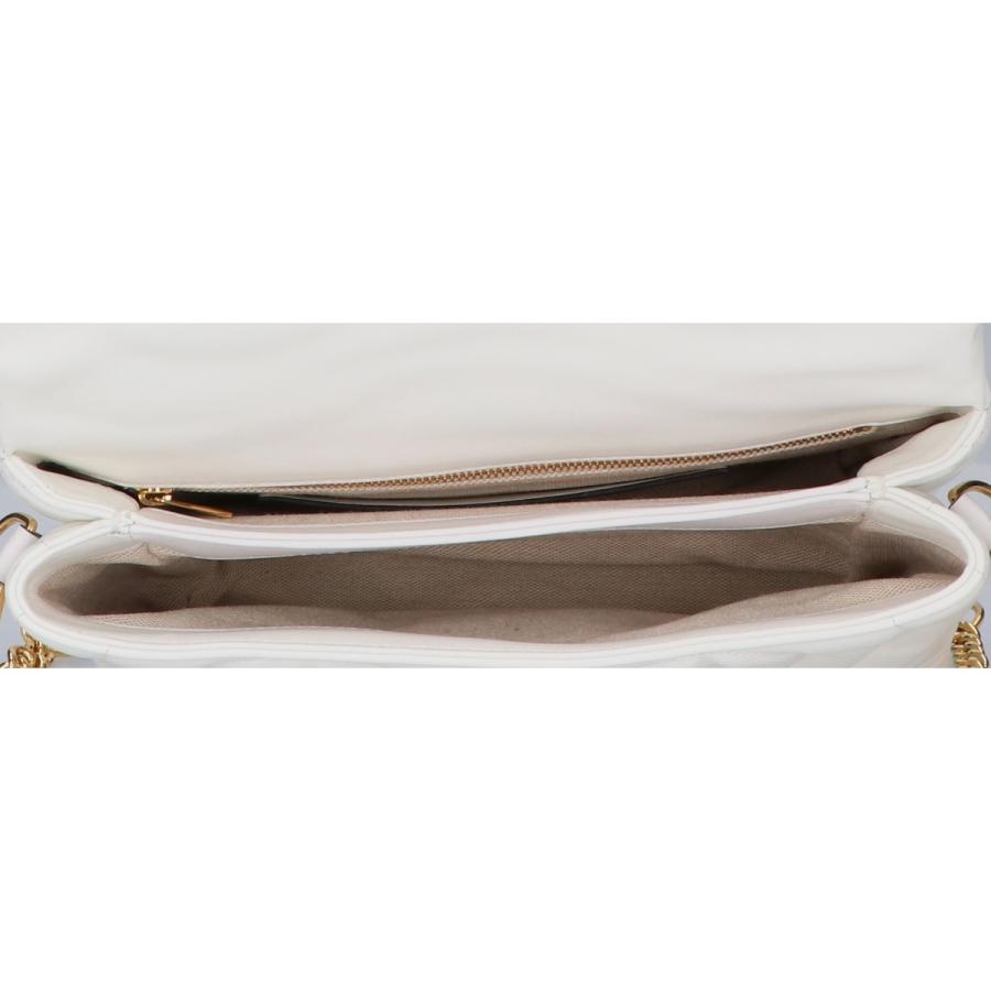 ESCADA（エスカーダ） レザー レッドハート チェーン ショルダーバッグ