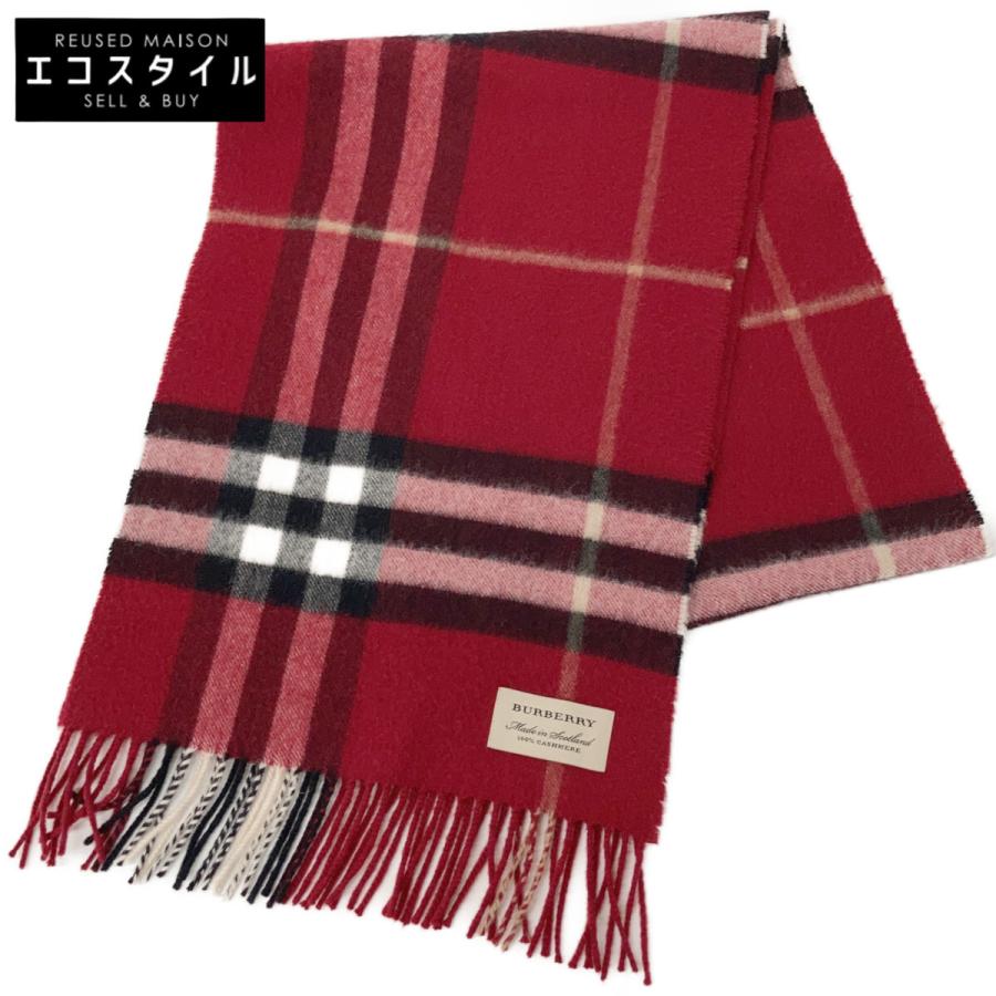 BURBERRY（バーバリー） 新品同様品 カシミヤ100 タータンチェック 
