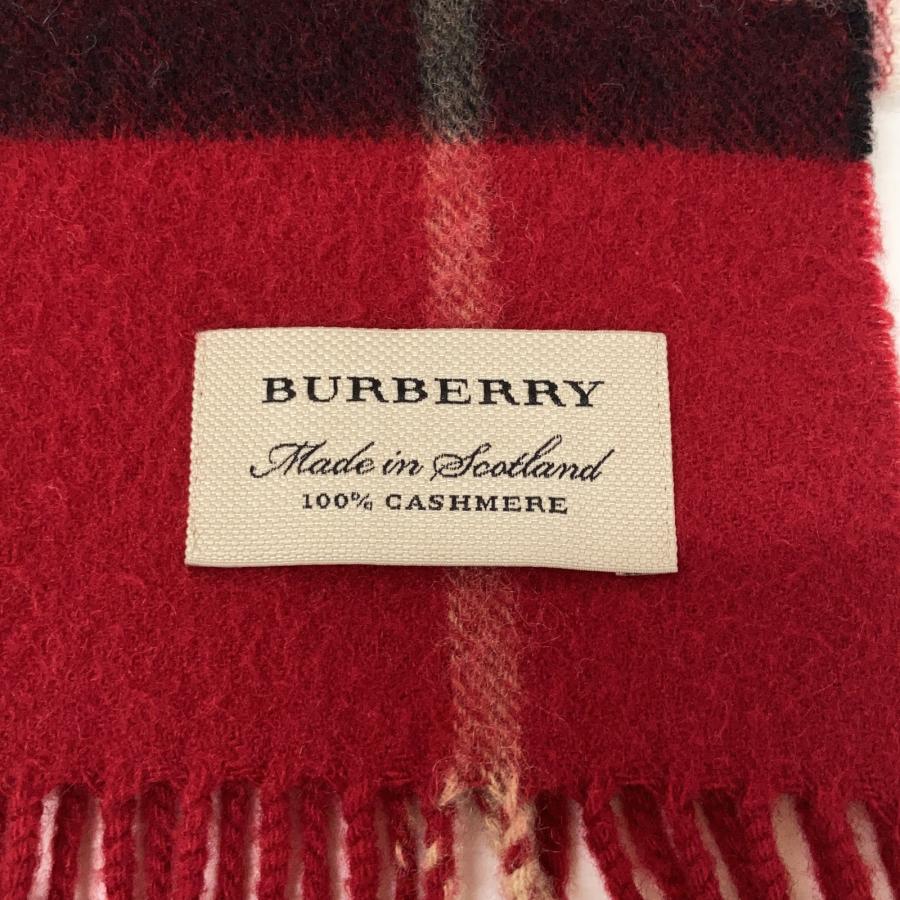 BURBERRY（バーバリー） 新品同様品 カシミヤ100 タータンチェック