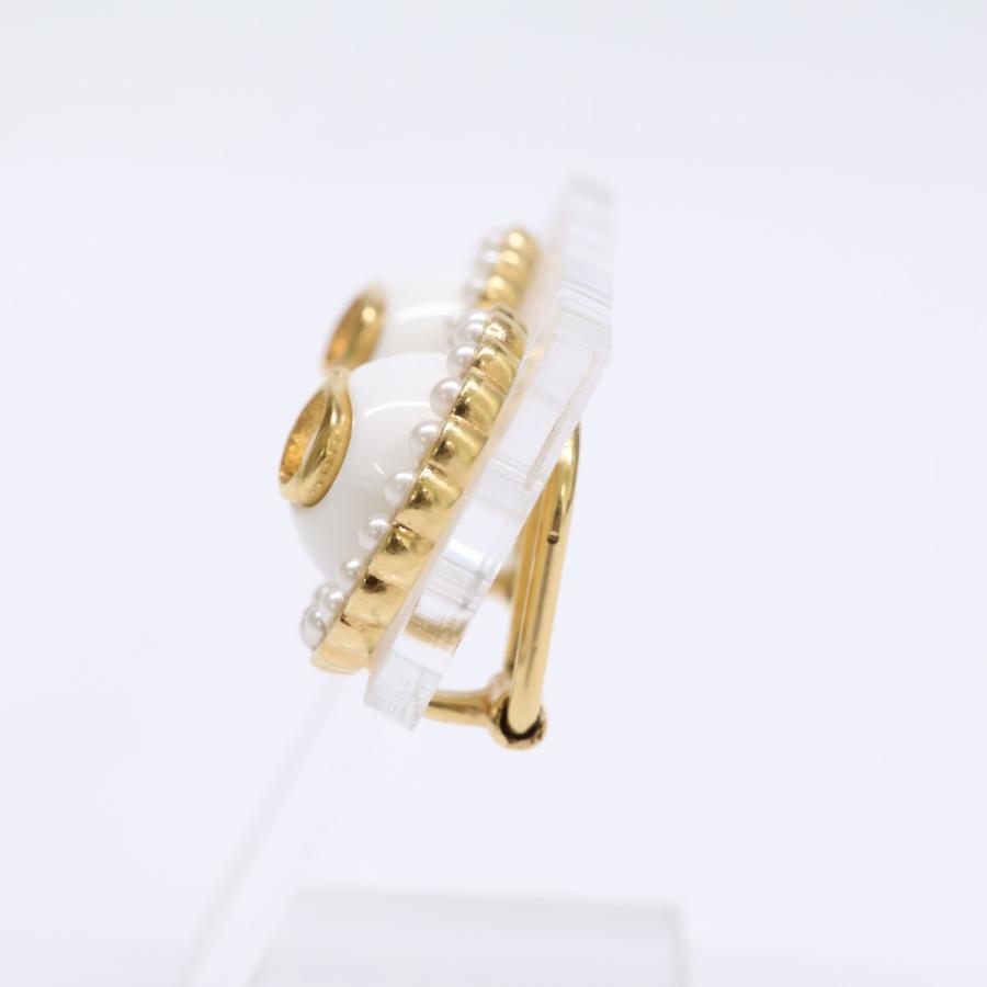 美品 Christian Dior Petit CD Baroque プチ バロック メタル・レジン