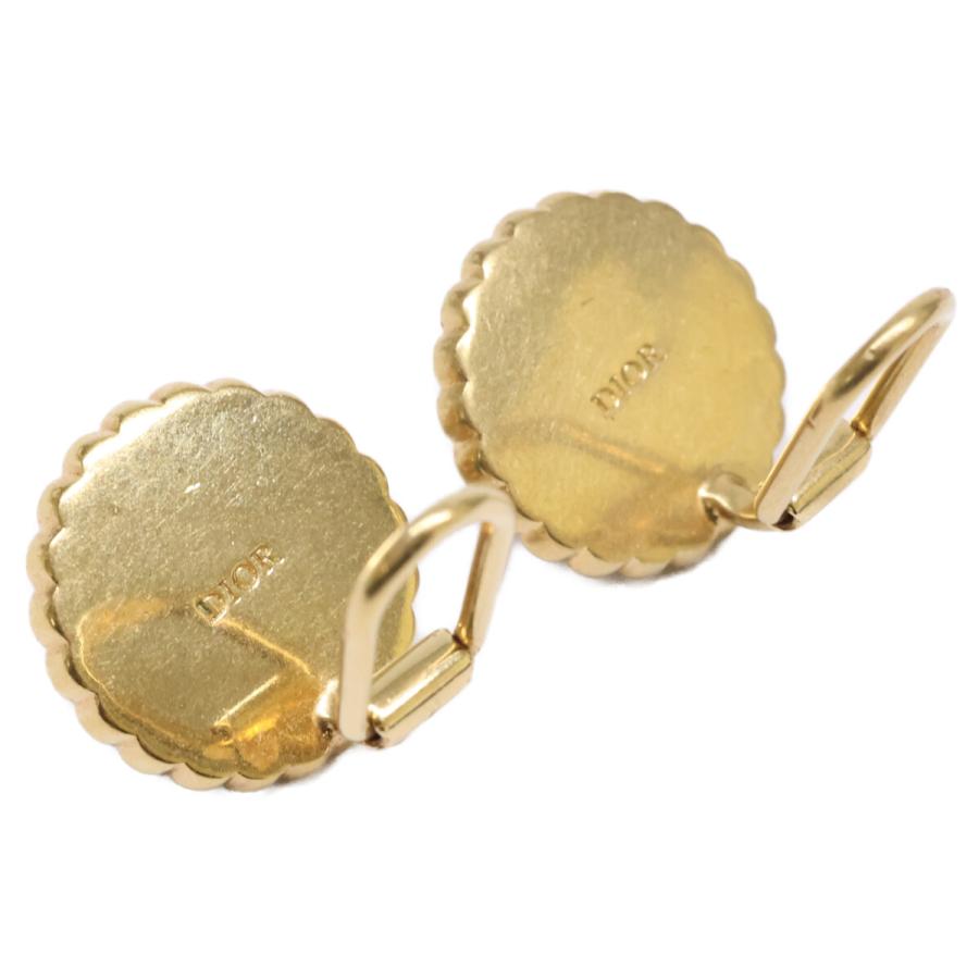 美品 Christian Dior Petit CD Baroque プチ バロック メタル・レジン