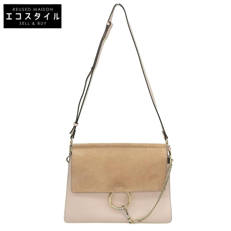Chloe（クロエ） レザー×スエード フェイ ショルダーバッグ