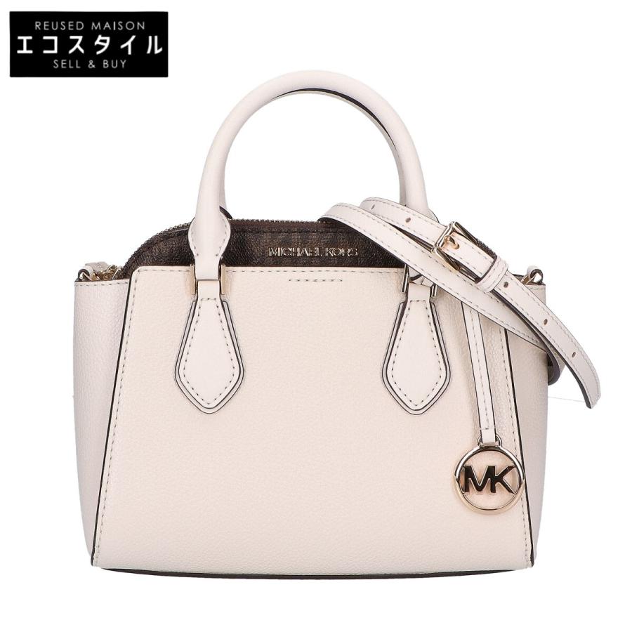 超美品☆送料無料☆MICHAELKORSマイケルコースレザー2WAYハンドバッグ 極美品 送料無料 マイケルコース MICHAEL KORS レザー 2Way ショルダー