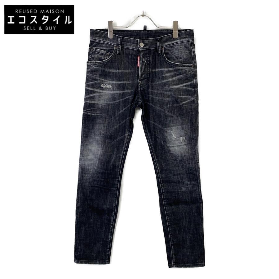 DSQUARED2（ディースクエアード） 25年 S74LB1617 ブラック SKATER 