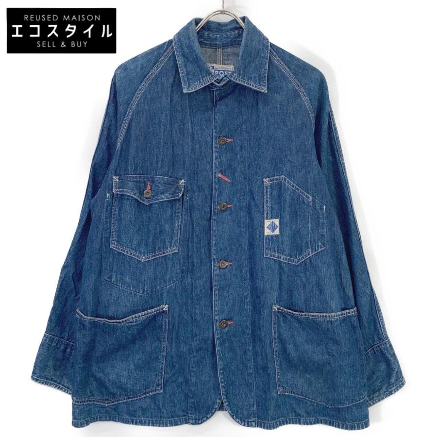 POST OVERALLS ポストオーバーオールズ USA製 デニム Eeginees'JKT