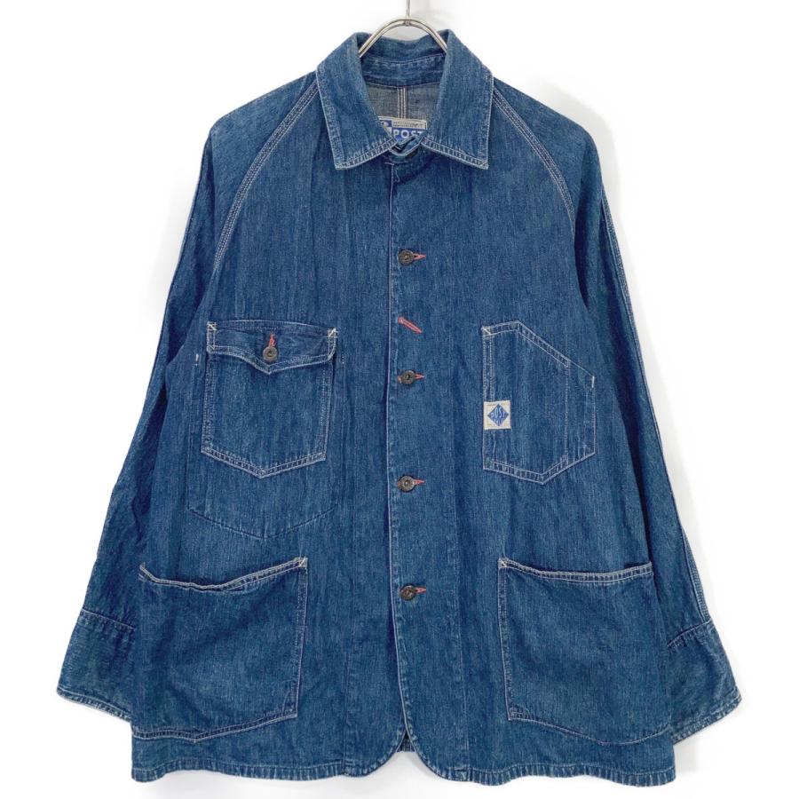 POST OVERALLS ポストオーバーオールズ USA製 デニム Eeginees'JKT