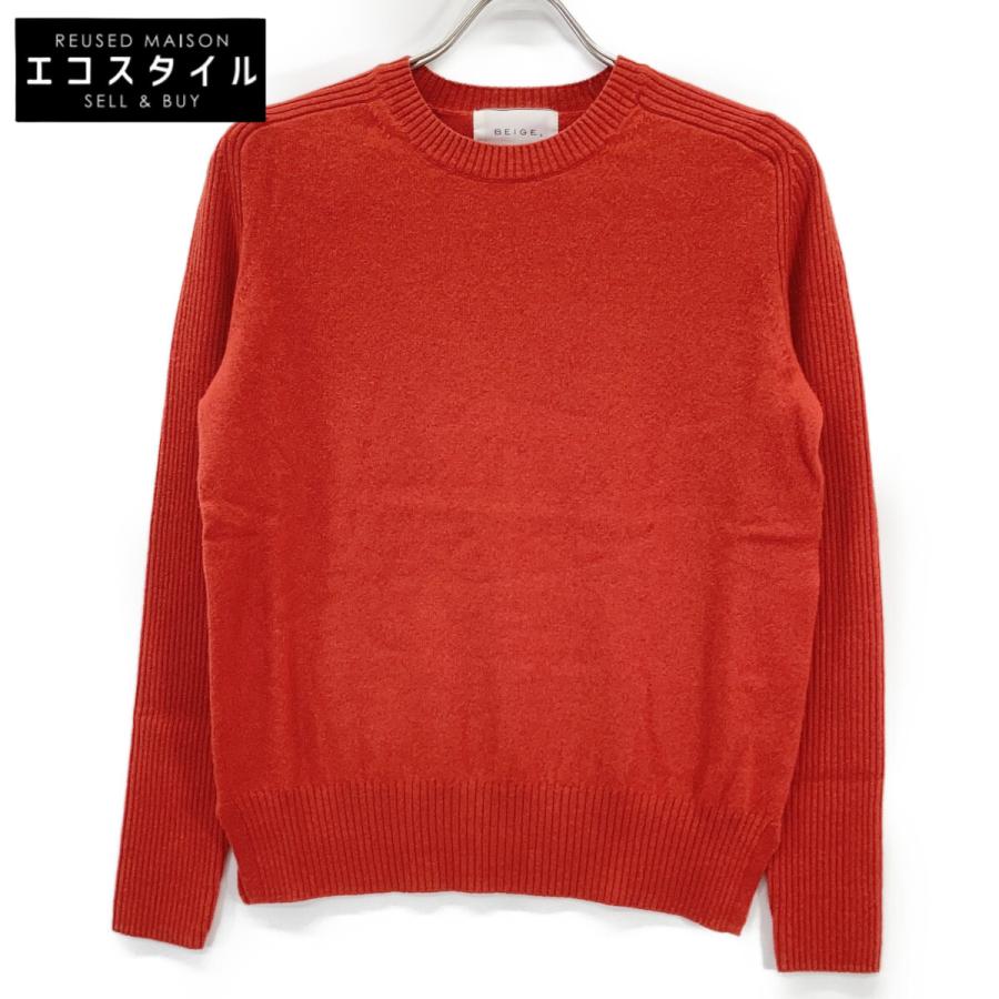 ベイジ KRCWNW0504 ﾊﾞﾚﾝｼｱﾚｯﾄﾞ ENSIS ｶｼﾐﾔ混ｳｰﾙ ｸﾙｰﾈｯｸﾆｯﾄ 4 BEIGE ベイジ KRCWNW0504 バレンシアレッド ENSIS カシミヤ混ウール