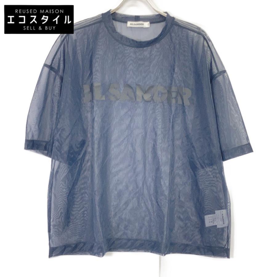 ジルサンダー JSUM705040 ロゴ オーバーサイズシアーTシャツ M JIL SANDER（ジルサンダー） JSUM705040 ロゴ オーバーサイズシアーT