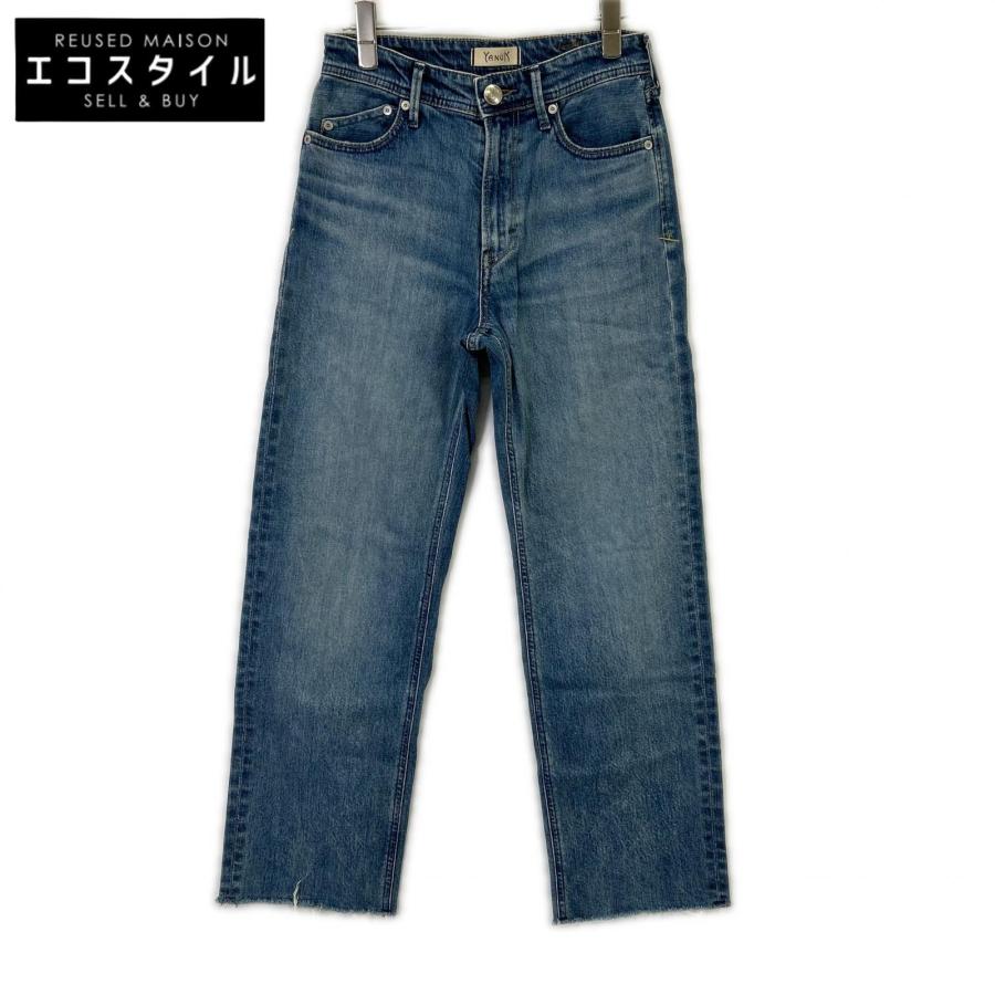 美品　Yanuk Lowrise LEA ローライズ レア　PHB YANUK（ヤヌーク） 別注 LOWRISE LEA 57152501 ブルー ストレート