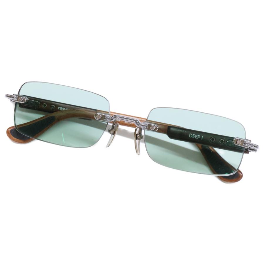 Chrome Hearts クロムハーツ DEEP I ウッドフレーム メガネ 眼鏡 54
