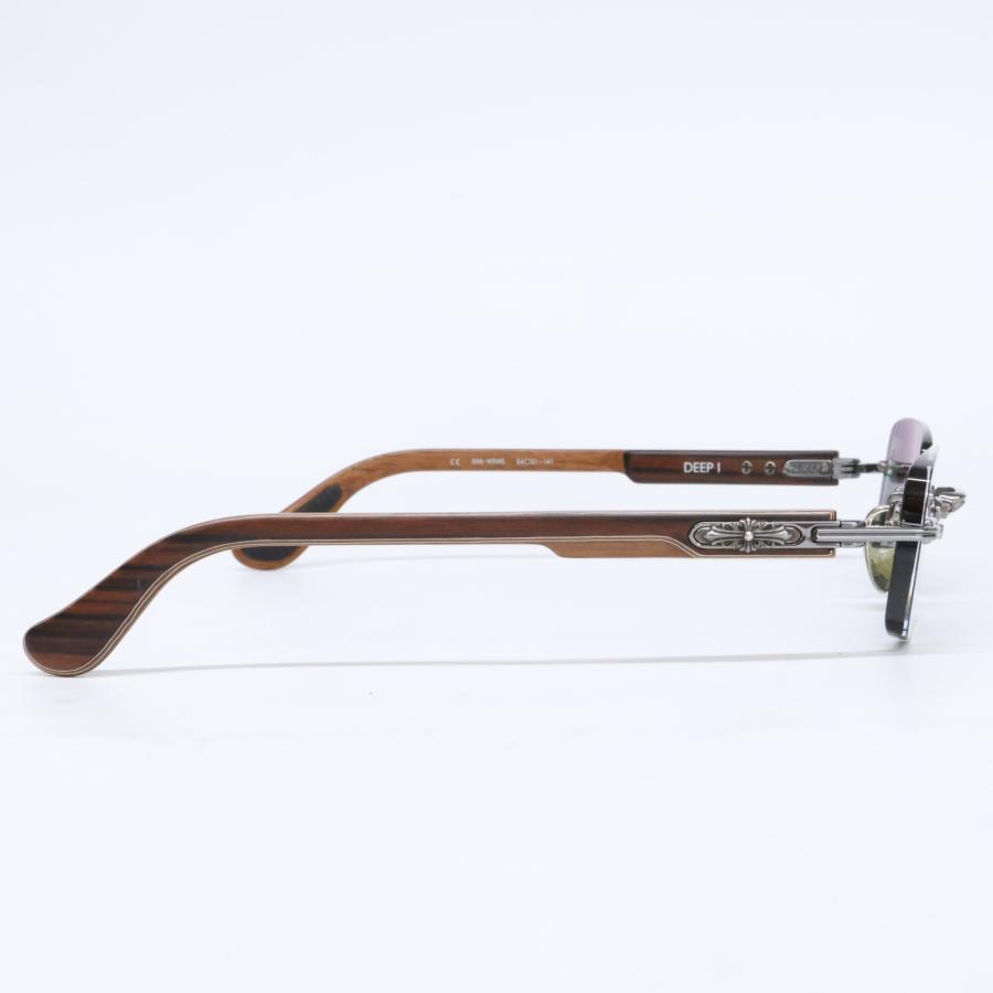 Chrome Hearts クロムハーツ DEEP I ウッドフレーム メガネ 眼鏡 54
