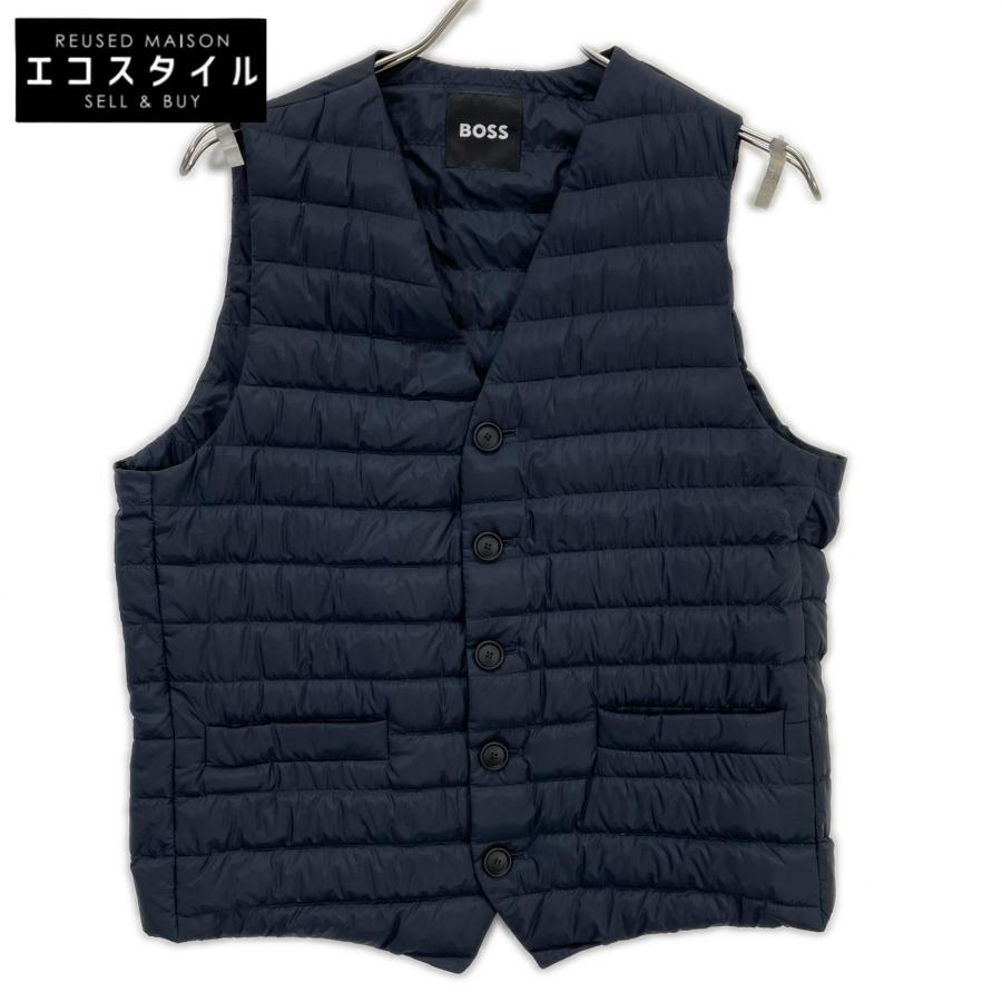 BOSS ボス 50496173 ネイビー HANRY VEST ダウンベスト 48 BOSS ボス 50496173 ネイビー HANRY VEST ダウンベスト 48 ベスト