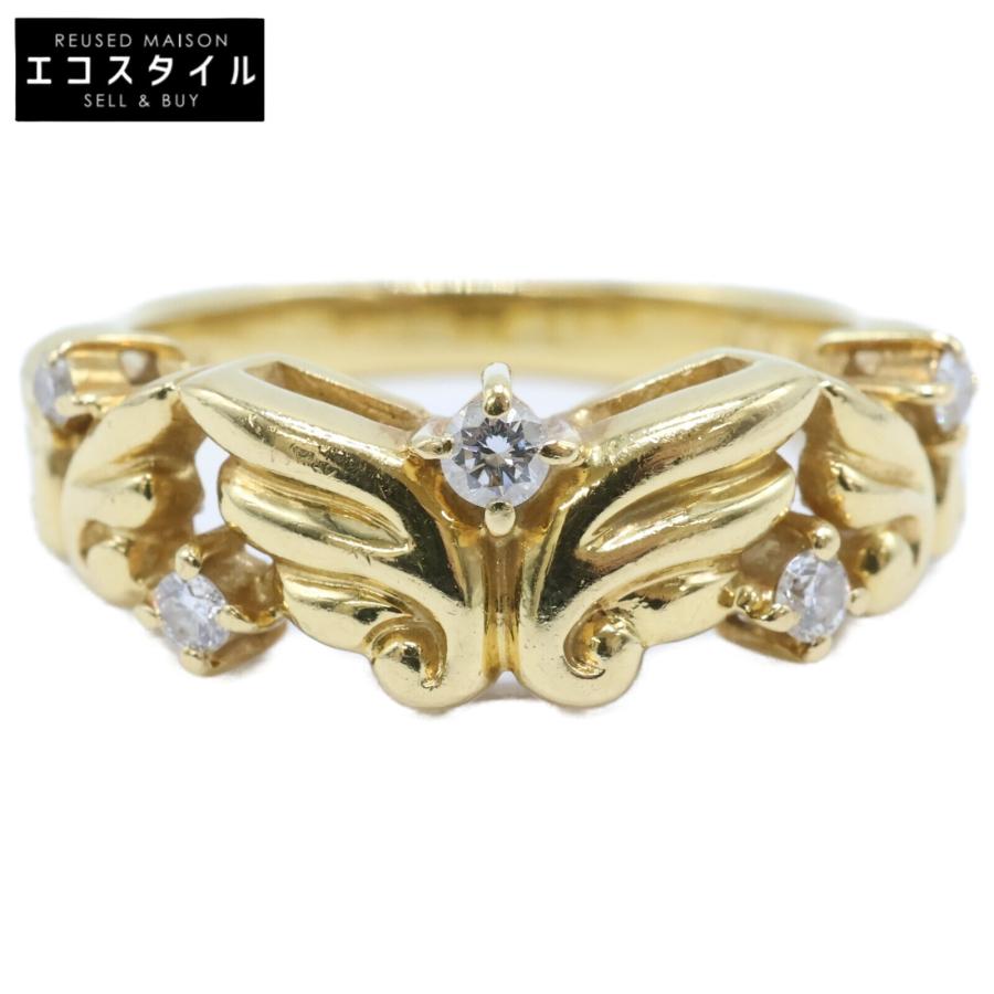 MIKIMOTO（ミキモト） K18 0.09ct ダイヤモンド リング 指輪
