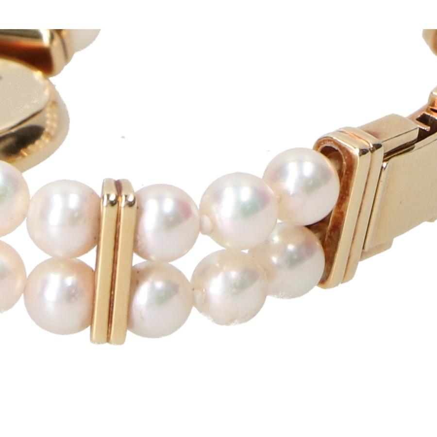 MIKIMOTO（ミキモト） K18 41P 5.3mmパール ダイヤモンドダイヤル
