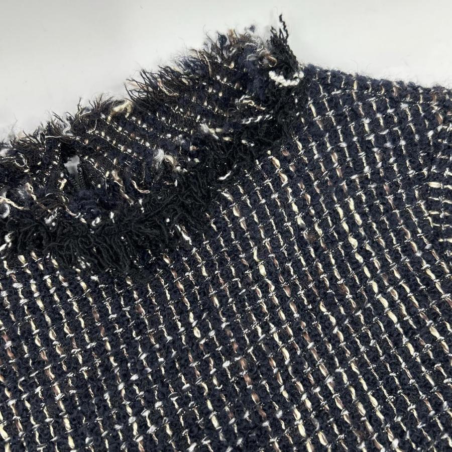 sacai（サカイ） 23-06843 ブラック 2WAY ツイードワンピース ブラック