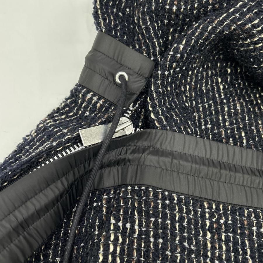 sacai（サカイ） 23-06843 ブラック 2WAY ツイードワンピース ブラック