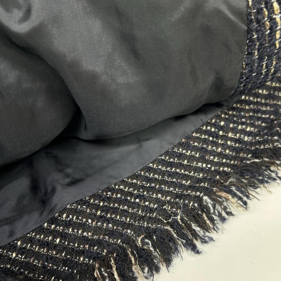 sacai（サカイ） 23-06843 ブラック 2WAY ツイードワンピース ブラック 