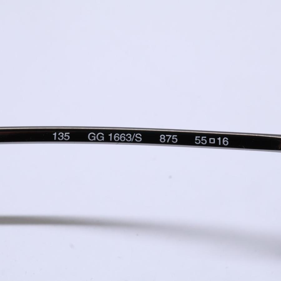 GUCCI（グッチ） 美品 GG 1663/S 875 スクエア サングラス 55□16 135