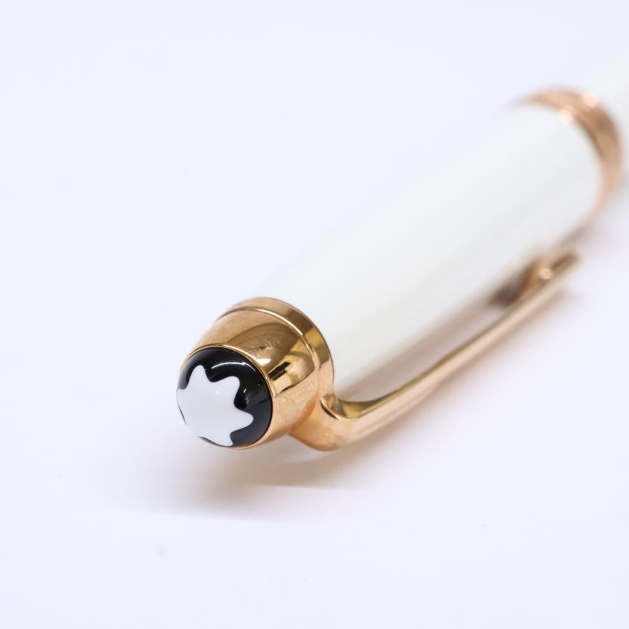 MONTBLANC モンブラン 【新品同様】MB113325 マイスターシュテュック ホワイトソリテール レッドゴールド クラシック ボールペン マイスターシュテュック ホワイトソリテール レッドゴールド