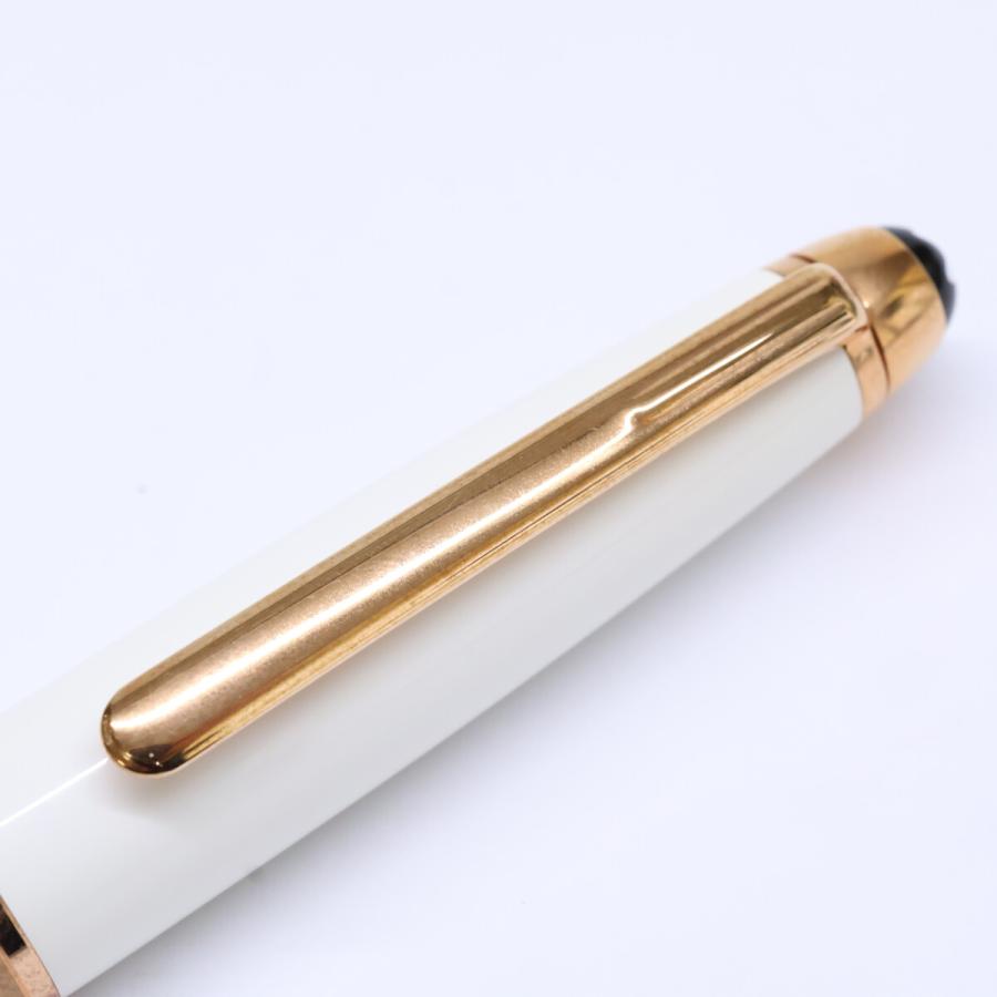 MONTBLANC モンブラン 【新品同様】MB113325 マイスターシュテュック ホワイトソリテール レッドゴールド クラシック ボールペン マイスターシュテュック ホワイトソリテール レッドゴールド