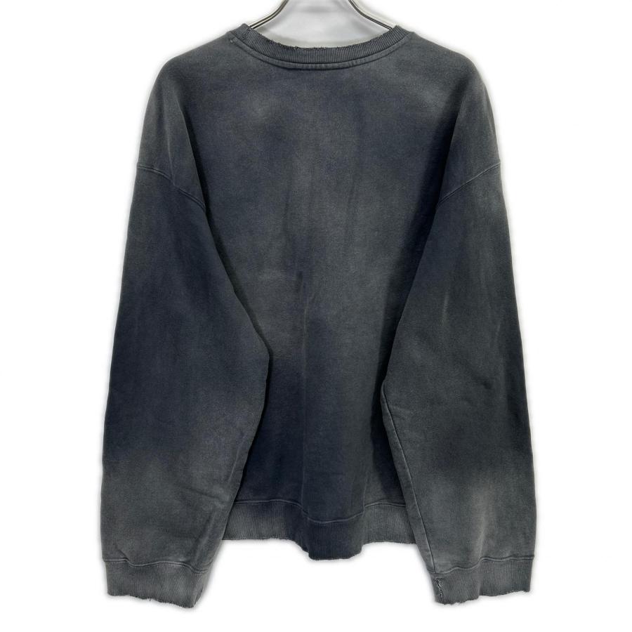 ANCELLM アンセルム ANC-CT145-A グレー UNEVENNESS SWEAT SHIRT トレーナー グレー 2 トップス コットン メンズ 中古