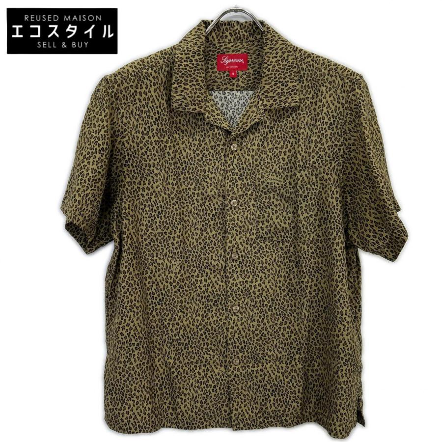 Supreme（シュプリーム） 美品/ レオパード シルク S/S SHIRT 半袖