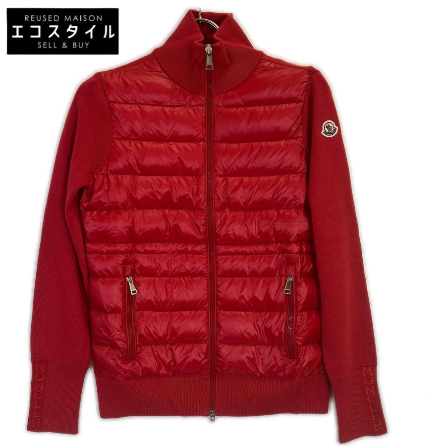 XXLモンクレールCARDIGAN TRICOT ニット切替 ダウンジャケット MONCLER ニット切替ダウンジャケット MAGLIONE TRICOT CARDIGAN