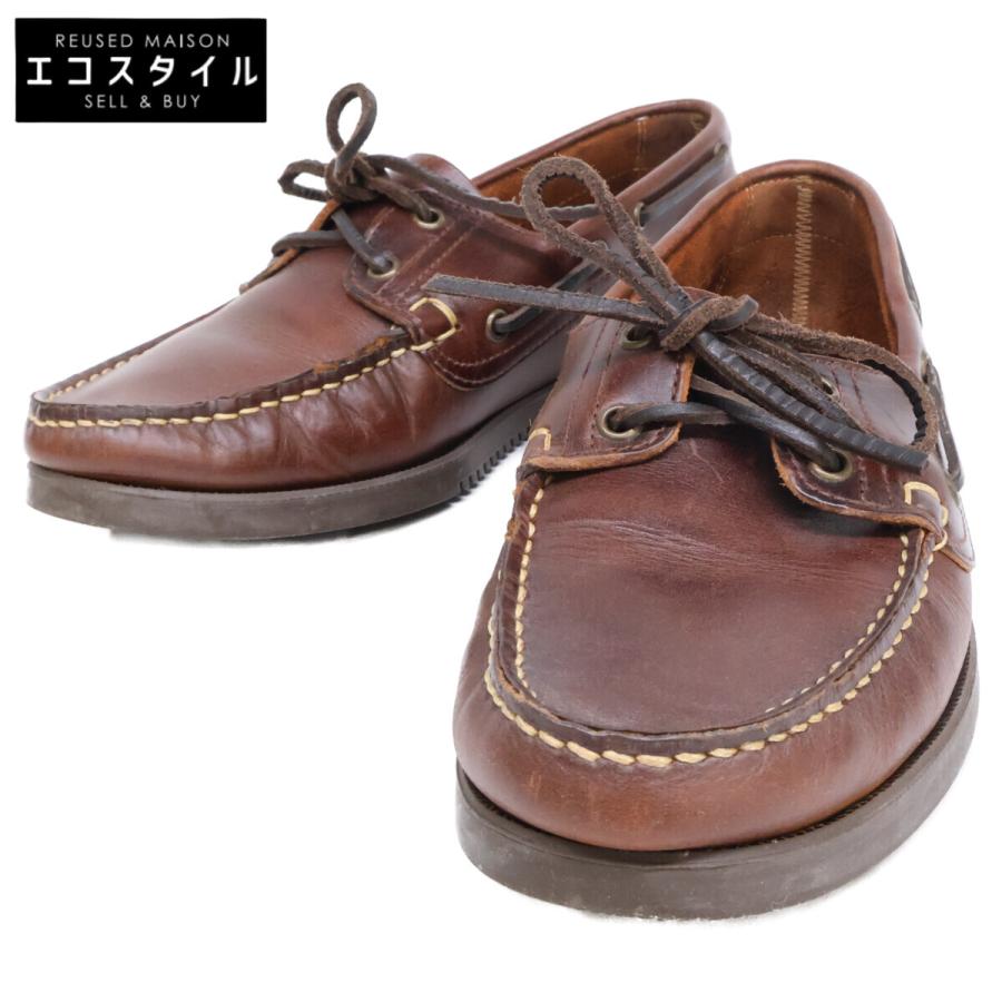 美品 Paraboot パラブーツ 0621 BARTH バース デッキ シューズ 5