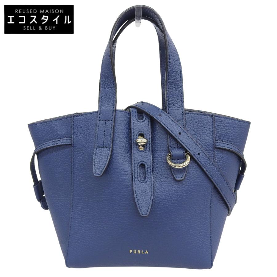 FURLA（フルラ） 美品 NET MINI 2WAY ハンドバッグ ショルダーバッグ 