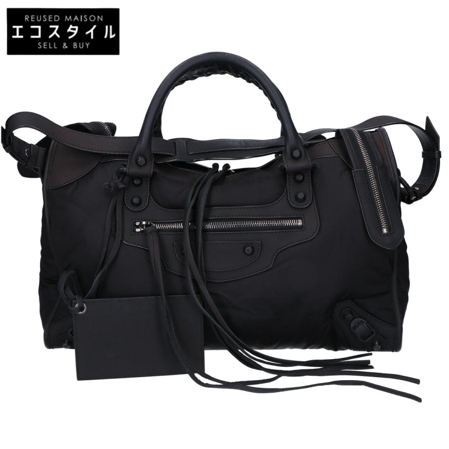 BALENCIAGA（バレンシアガ） 115748 レザーxナイロン ザシティ 2WAY