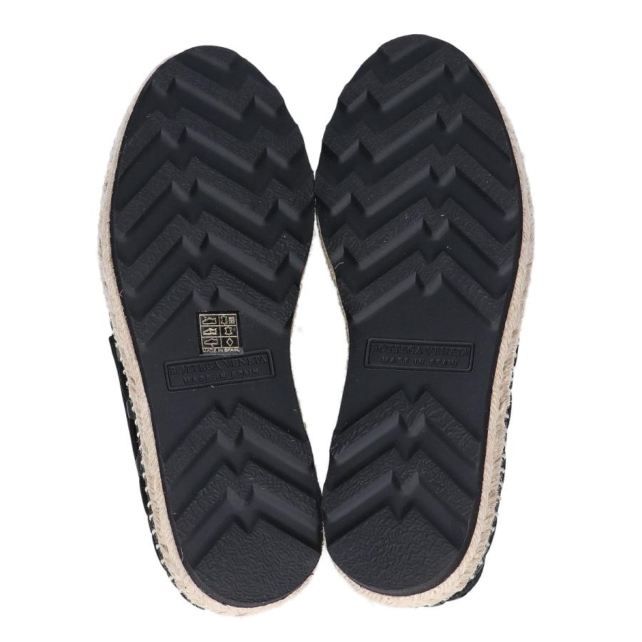 新品同様/ BOTTEGA VENETA ボッテガヴェネタ エスパドリーユ レザーx 
