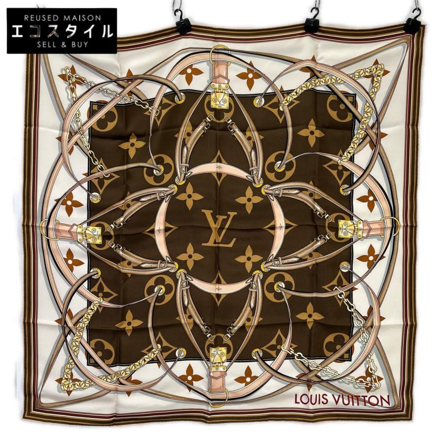 新品同様/ LOUIS VUITTON ルイヴィトン マロン カレ90 M77639 