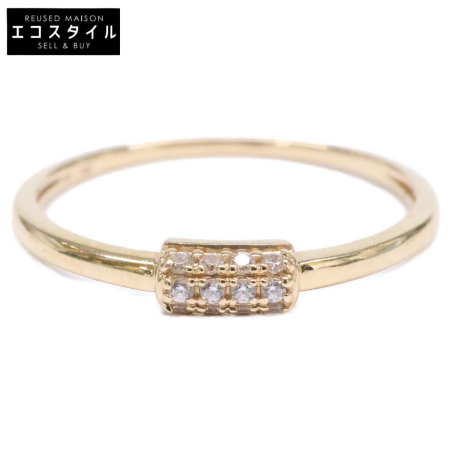 美品 DAUGHTERS JEWELRY ドーターズジュエリー 14K Pave diamond point 