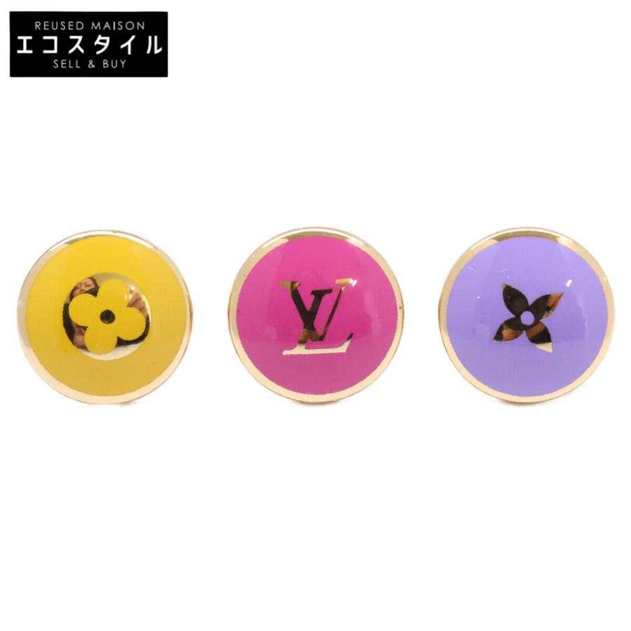 LOUIS VUITTON ルイヴィトン 25年製 M03495 LV コンフェッティ ピアス