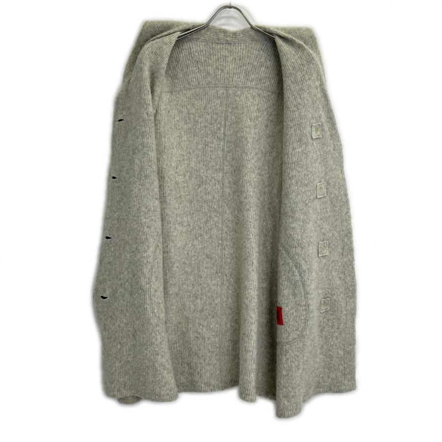 HaaT ISSEY MIYAKE ハート イッセイミヤケ グレー ウール ショール 