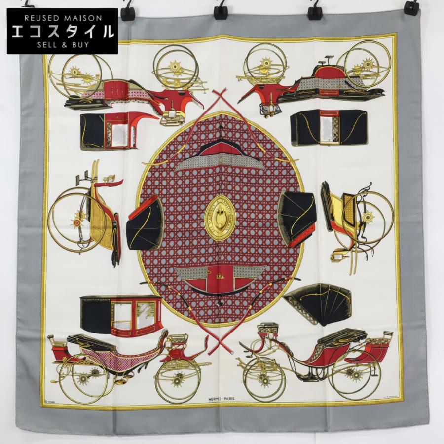 HERMES エルメス LES VOITURES A TRANSFORMATION 折畳式幌の馬車 カレ