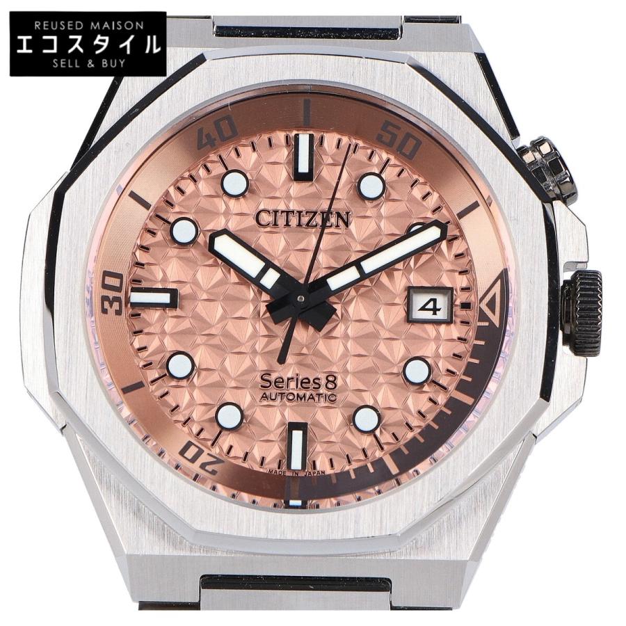 CITIZEN（シチズン） 美品 NB6066-51W シルバー Series 8 メカニカル