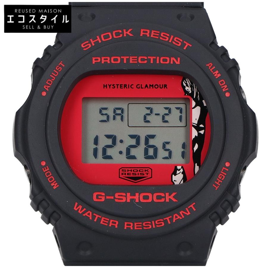 新品同様/ G-SHOCK ジーショック DW-5750E ×HYSTERIC GLAMOUR ラバー 